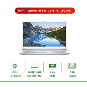 Laptop Dell Inspiron N5598 Core I5 -10210U/ Ram 8GB/ SSD 256GB/ FHD